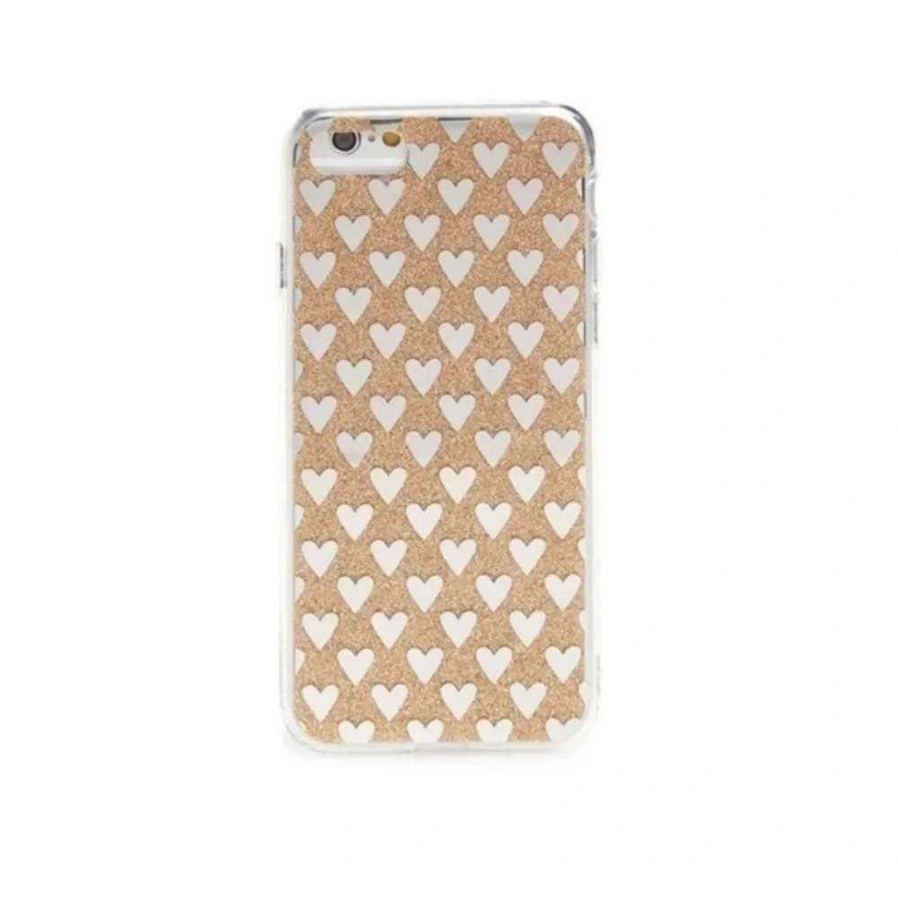 iPhone 7 Glitter Heart Case